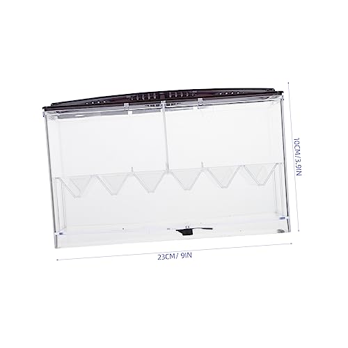 SUPVOX Aquarium Breeding Box Acrylic Isolate Case Multi-Function Incubation Accessory Easy Clean Store