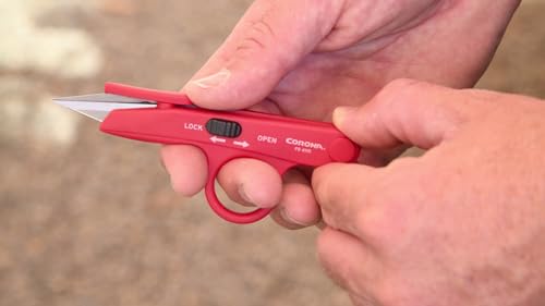Corona FS 4110 Hydroponic Finger Micro Snips , Red