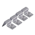 YARNOW 8mm Aquarium Clips Stainless Steel Support Brackets for Glass Cover Betta Tank Accessories - size: Size 2