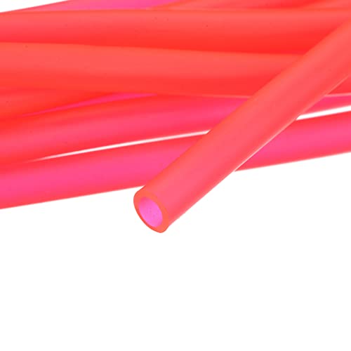 uxcell Aquarium Airline Tubing Hose 5/32" ID 15/64" OD 1Pcs 13.12 Ft Silicone Flexible Airline Tubing for Fish Tank, Terrariums, and Hydroponics, Dark Red - color: Dark Red