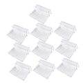 UKCOCO 10Pcs Fish Tank Cover Clips Brackets Transparent Aquarium Lid Holders for Glass Stable Support Racks for Easy Cleaning and Maintenance Durable Fish Tank