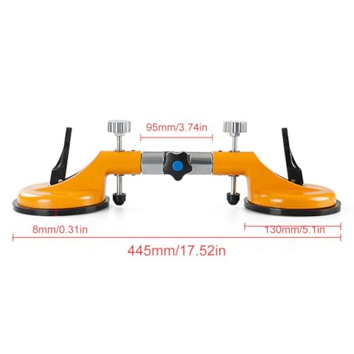 Adjustable Height Setter – Professional Countertop Leveling Tool, 2026 Upgraded Vacuum Panel Leveling Tool & Floor Tile Levelings Clamp, Efficient Flooring Tools, Floor Gap Fixer Tools