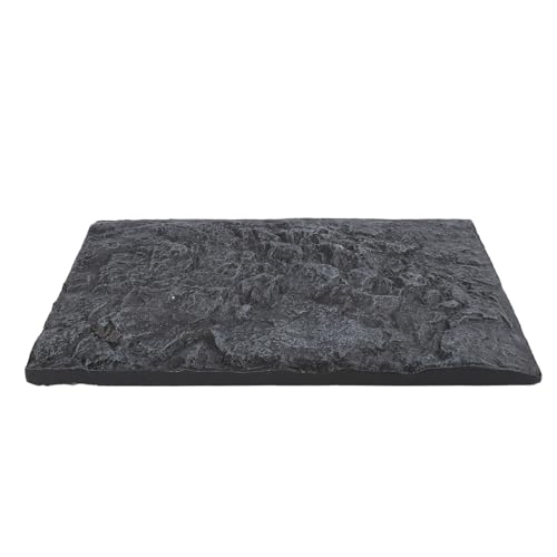 3D Aquarium Background Foam, Rock Texture, Non, Customizable, Ideal for Fish and Reptile Habitats (E) - size: E