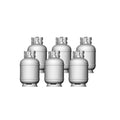 MRY-SFW XJT87047 1/87 HO Scale Miniature Factory Building Military Car Railroad Track Accessory Props Diorama Scenery Propane Gas Tank for Model Railroads Display Prop