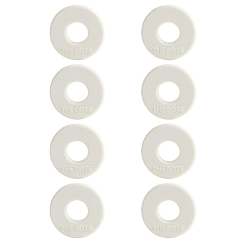 THEDOTS 8 Pack Amber Moss Scent Refills, Natural Essential Oil Infused Pads, Aromatherapy Solid Car Freshener Tablet (Clip Not Included)