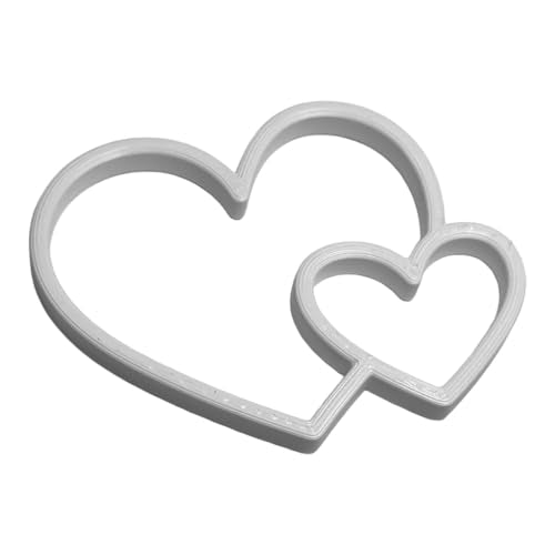 Fish Feeding Portals for Betta & Aquariums | Floating Food Rings & Breathing Windows (Multiple Shapes & Colors) (Heart - White) - color: Heart - White
