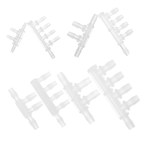 Alipis 40pcs Hose Connector Reducer Fitting for Fish Tank Flexible Water Supply Adapter Compact Design for Easy Installation High Pressure Resistance for Aquariums and Plumbing
