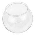 DOITOOL Round Fish Bowl for Betta Fish 3 Gallon Inexpensive Plastic Tank Portable Desktop Aquarium for Home Office