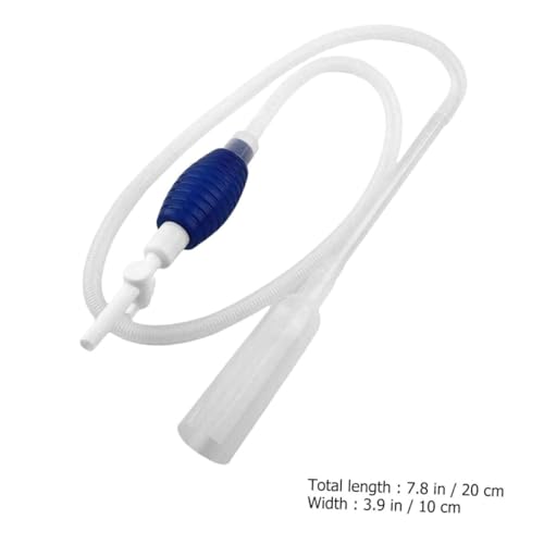 Aquarium Fish Tank Water Changer Manual Pump Vacuum Siphon Cleaner Medium Size for Freshwater Gravel Cleaning