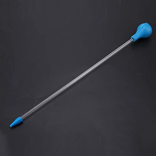 2Pcs Coral Feeder, 40cm 60cm Long Acrylic Fish Feeding Tool for Aquarium Coral Anemones Brine Shrimp, Arylic Tube Body Safety Use, 1 Year, 30 Days Money Back, Long