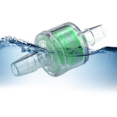 Aquarium Fishtank Check Pipe Joint Connector, Way Non Return Air Bubbler Check, Fit for 3/16 Inch Airline Tubing, Fish Tank Accessories