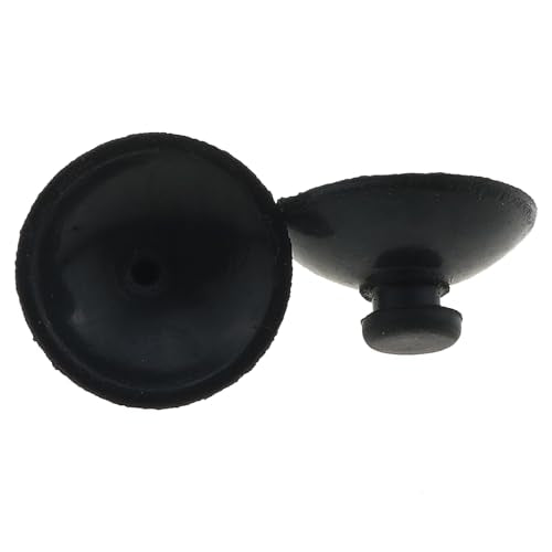 10PCS Black Plastic Aquarium Suction Cup Clips 20mm Fish Tank Water Light Suction Cup Holder for Aquarium Aerated Filtration and Aeration of Air Fish Tank