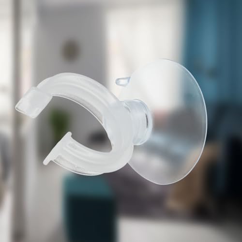 uxcell 20Pcs Aquarium Suction Cup Clips, 20mm Airline Tube Holders Clamps Cup Holder Sucker Tube Sucker for ID Airline Tubing Fish Tank, Clear