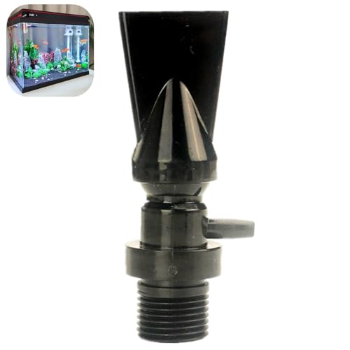 Aquarium Duckbill Nozzle, Aquarium Tanks Outlet Water Outflow Pipe Connector Filter Accessories for Fish Tank Aquarium, 20mm