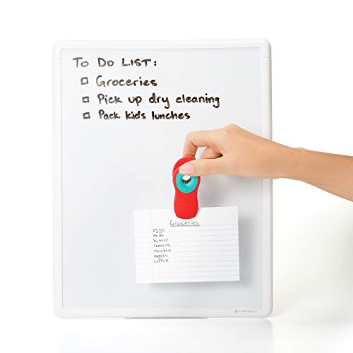 OXO Good Grips All-Purpose Magnetic Clips - 4 Pc Assorted - color: Red/Yellow/Navy/Light Blue, size: 4 Piece All-Purpose Set