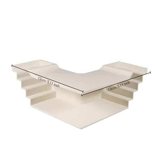 Aquarium Undergravel Fish Tunnel Cave (White, Style 1) - color: White, style: Style 1
