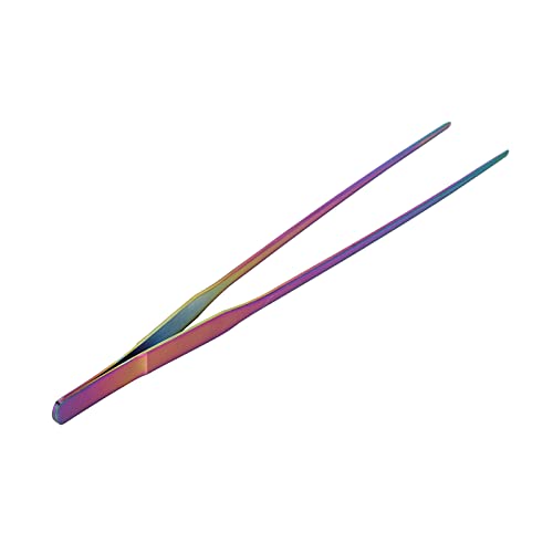 Aquarium Tweezers, Feeding Tongs 27cm Stainless Steel Long Tweezer Planted Tongs Feeding Tools Long Tweezers for Aquatic Plants, Reptile, Snakes, Lizards, Feeder (27cm