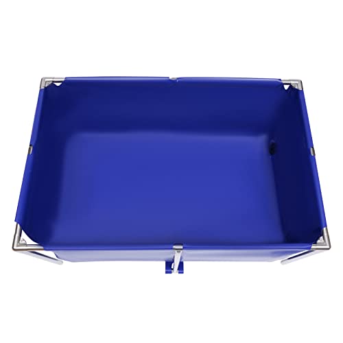127 Gallon KOI Aquarium Tank Above Ground Fish Pond, Foldable Pool Canvas Fish Pond Reservoir, Portable Koi Breeding Pond Water Storage Tank