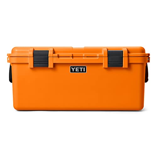 YETI LoadOut GoBox Collection, Divided Waterproof Cargo Case, Dry Box, Camera Case, Fishing Tackle Box - color: King Crab, size: GoBox 60