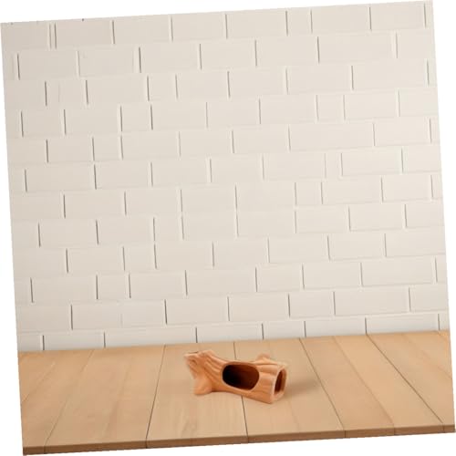 Toyvian 2pcs Ceramic Shrimp Cave Breeding Shelter Aquarium Hideout House Fish Tank Decorative Cave for Betta and Shrimp