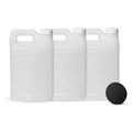FastRack 2.5 Gallon Water Jug (Pack of 3) w/ 1 Black Rubber Cap Gripper | Reusable Plastic Jug with lid for Liquids | Heavy-Duty Water Container for Storage, Camping | BPA-Free Gallon Jugs with Lids - size: 3 Pack