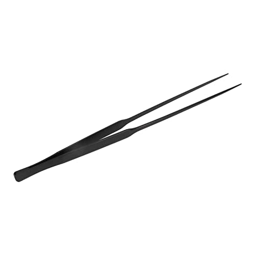 Stainless Steel Aquarium Tweezers, Aquarium Tools Kit, Aquarium Aquascaping Tool, Long Handle Fish Forceps, Aquarium Maintenance Tool for Fish Tank Plants Gravel Corals