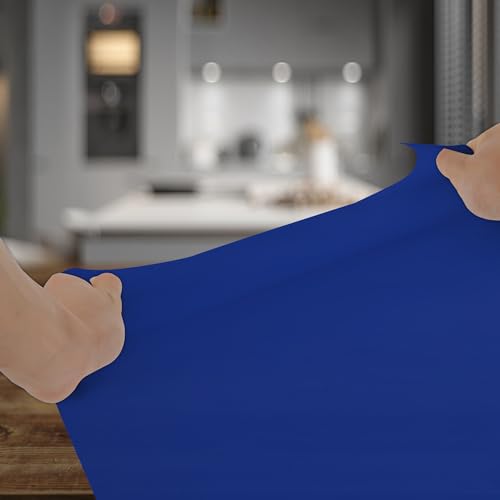Silicone Mat for Kitchen Counter, Silicone Mat Trimable to Size (Classic blue, 15.7×11.8inch-4pcs), BPA-Free Silicone Placemat, Heat-Resistant NonSlip Table Mat for Air Fryer, Countertop Protector Mat - color: Classic blue, size: (M2 - 15.7''x 11.8‘’x 0.0
