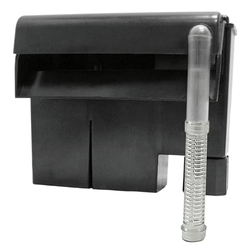 Supreme EZ Clean External 55 Gallon Filter with Built-in Water Change Siphon, Gravel Cleaner, Dual Cartridges (for Fresh & Salt Water), Black - Danner Manufacturing, Inc. - #01105