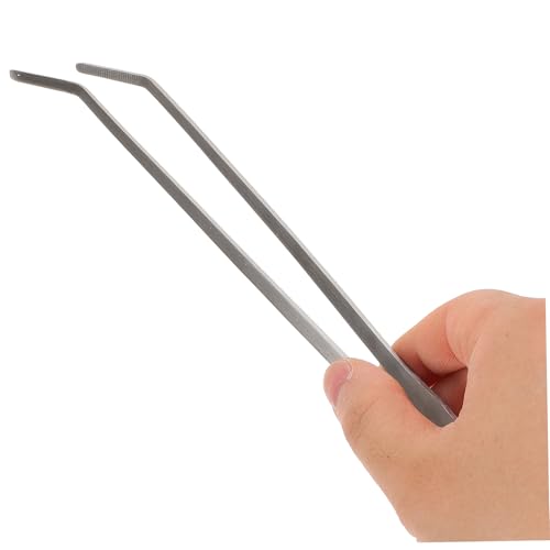 ibasenice 3-Piece Aquarium Plant Tool Kit Stainless Steel Trimming Scissors Tweezers Rake for Aquascaping for Fish Tanks and Aquatic Plant Maintenance