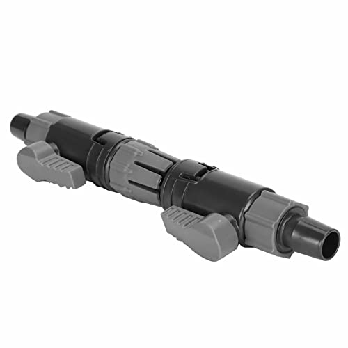 Yctze Aquarium Water Regulating Valve, Aquarium Hose, Double Tap Quick Connector, Aquarium Pipe Connector, Aquarium Filter Connector, Aquarium Plastic Connector - size: K-16/22mm