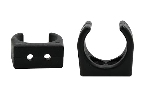 Vinland Marine Boat Stowage Clip for Ø1, Ø1-1/4, Ø1-1/2, Fishing Tool Holder, Fishing Rod Holder Clips, Boat Hook Holder Boat Ladder Clip Boat Paddle Holder Boat Tool Holder - size: For Ø1-1/4"