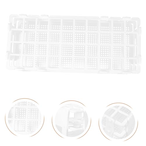 PRETYZOOM 40Holes Test Tube Rack Sturdy Test Tube Holder for Tubes Detachable Design for Easy Cleaning Laboratory Organizer for Enhanced Productivity