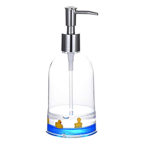 Locco Decor 5 Piece Acrylic Liquid 3D Floating Motion Bathroom Vanity Accessory Set Duck - size: 5-piece, style: Duck