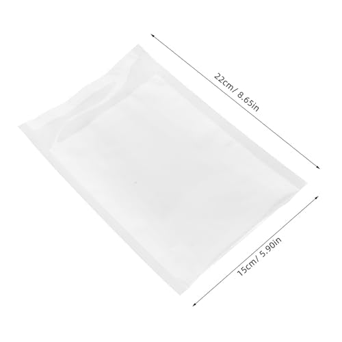 Luxshiny 100pcs 15x22cm Oxygen Filling Fish Transport Bags Leakproof Aquarium Live Fish Shipping Pouches Portable Sealable Tropical Fry Packing Containers