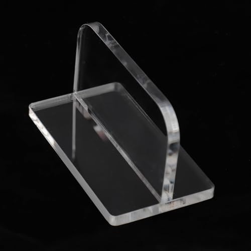 6Pcs Acrylic Aquarium Cover Handle, Wireless Fish Tank Lid Pull Handle, Durable Transparent Lid Grip for Glass Covers, Easy Install with Adhesive for Home Aquariums