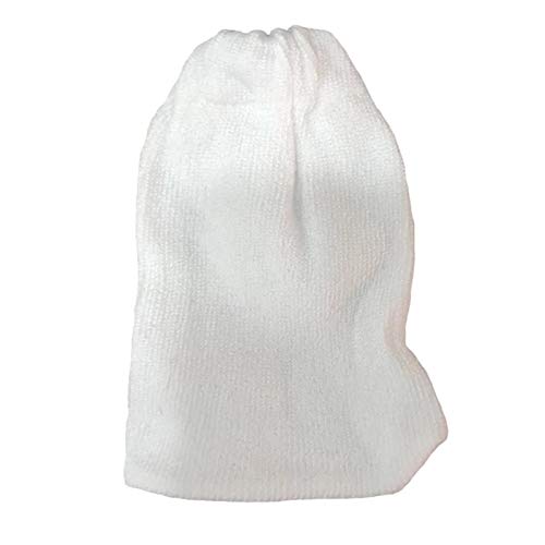 Suxgumoe Fish Tank Filter Bags, 10 Pcs Elasticated Cotton Aquarium Filter Bags for Water Changer Aquarium Battery Powered Gravel Cleaner