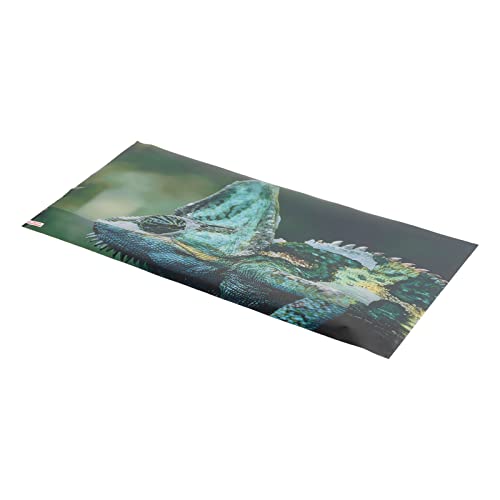 Aquarium Background PVC 3D Effects Fish Tank Decoration Picture, Self Adhesive Aquarium Sticker with Realistic Design, Non Durable Background for Freshwater (61 * 30CM) - size: 61*30CM