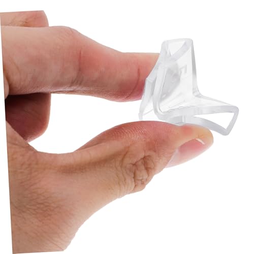 10pcs Transparent Aquarium Corner Guards Shaped Fish Tank Edge Protectors Easy Installation Durable for Enhanced Aesthetics and Safety