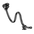 APPS2Car 14'' Gooseneck Arm Mount for Garmin GPS/Car Phone Holder, 17.2mm Ball Joint Replacement Suction Cup Mount for Car Truck Windshield, GPS Holder for Garmin Dezl Nuvi Drive Drivesmart RV