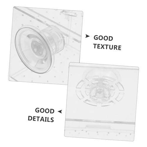 Acrylic Fish Breeding Box for Aquarium Isolation Tank Hydroponic Separator with Suction Cups