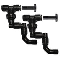 2-Pack Reptile Mister Nozzles - 1/4'' Reptile Fogger Fine Mist Nozzles for Terrarium, Paludarium, Vivarium, Plants, Amphibians, Tank - size: Single Nozzle*2