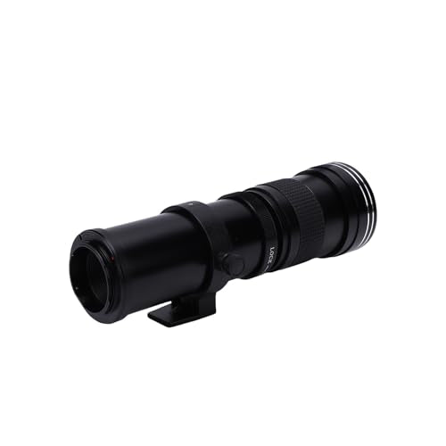 Andoer 420-800mm F8.3-16 Manual Telephoto Zoom Lens