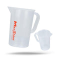 Maxshine Universal Measuring Cup 1000ml – Transparent, Chemical-Resistant Polypropylene – High-Accuracy Markings, Easy-Grip Handle – Durable & Reusable for Car Detailing Use - size: 1000ml