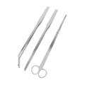 BESPORTBLE Ergonomic Water Plant Scissors Tweezers Set Aquarium Cleaning Tools for Levels of Hobbyists