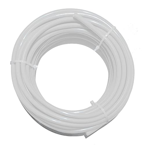 Beduan 8mm x 5mm Clear Pneumatic Tubing Pipe PU Polyurethane Air Compressor Tubing Hose Pipe Line Fluid Transfer 39.4ft 12 Meter - color: Clear, size: 8mmx5mm-12m