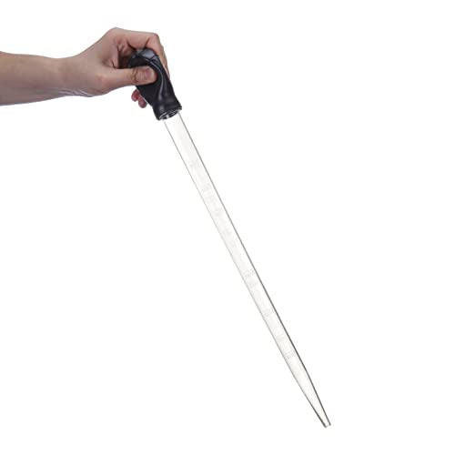 18.7in Long Turkey Baster for Aquarium, 50ml Long Pipette for Fish Tank Coral Food Feeder Syringe Aquarium Water Changer Siphon for Marine Fish Reef Aquatic Plant Spider, Black - color: Black, size: Long Syringe
