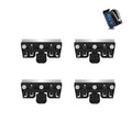 Carefree Fish Aquarium Starship Troopers Magnetic Cleaner Stainless Steel Blades 4Pcs for Size S - size: S