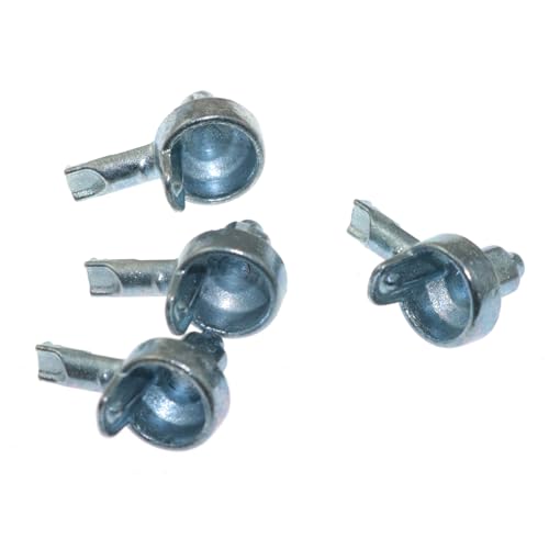 18PCS Funnel Shaped Shelf Bracket Support Pins Replacement Shelf Support Pins for Wooden Bookshelves and Storage Shelves Zinc Alloy Silver 17x14x9mm for Bookcases Storage Cabinets