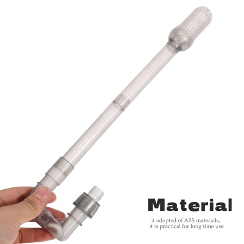 Aquarium Water Inlet Tube 11.81 Inch Plastic Fish Tank Filter Barrel Accessories Compatible with Canister Filter Replacement Easy Installation Uniform Water Flow