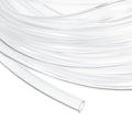 uxcell 3/16 Inch Clear PVC Tubing, 5mm ID x 6mm OD - 15ft PVC Tube Lightweight Vinyl Hose, Transparent Flexible Plastic Water Tubing for Air Oil Water Transfer Aquarium Irrigation - size: 5mm ID x 6mm OD